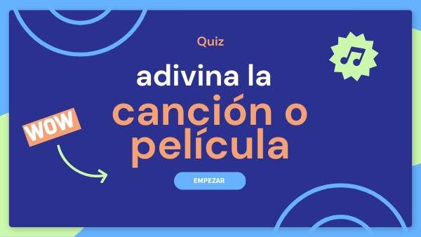 ADIVINA LA CANCIÓN