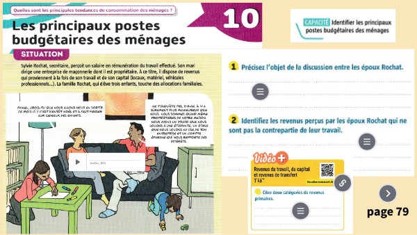 Copie - Chapitre 10 : Les postes budgétaires des ménages