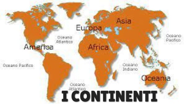 Quanti E Quali Sono I Continenti Del Mondo i continenti e stati del mondo