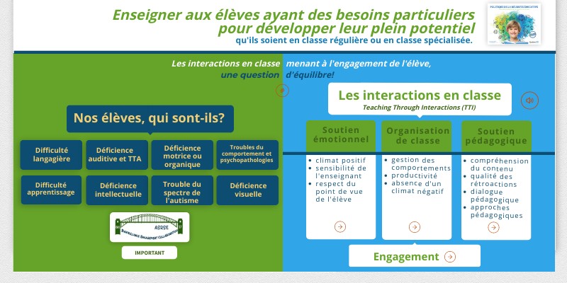 Enseigner aux élèves ayant des besoins particuliers - ASRSE 04-17
