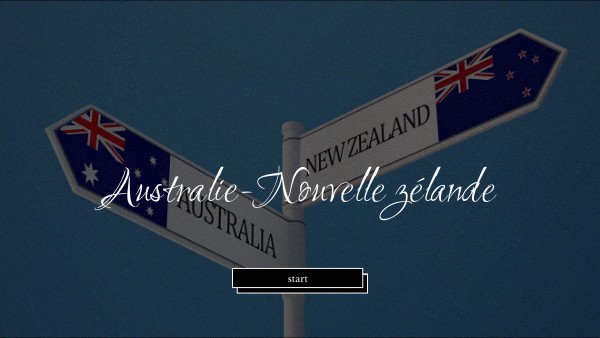Nouvelle zélande, Australie