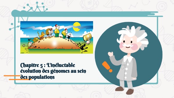 Evolution des génomes des populations