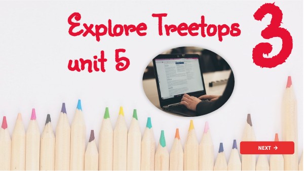 Explore Treetops 3 unit 5 my blog
