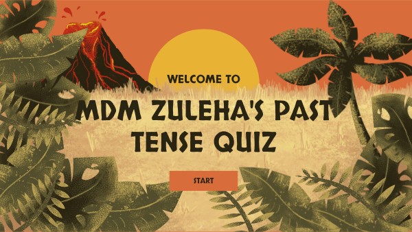 Past Tense Quiz