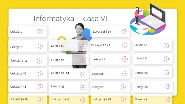 klasa VI informatyka