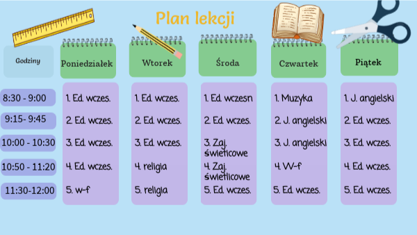 Plan Lekcji Zsp 3 Pleszew - plan lekcji 3b