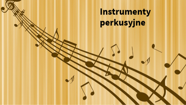 Instrumenty perkusyjne klasa 4 a,b