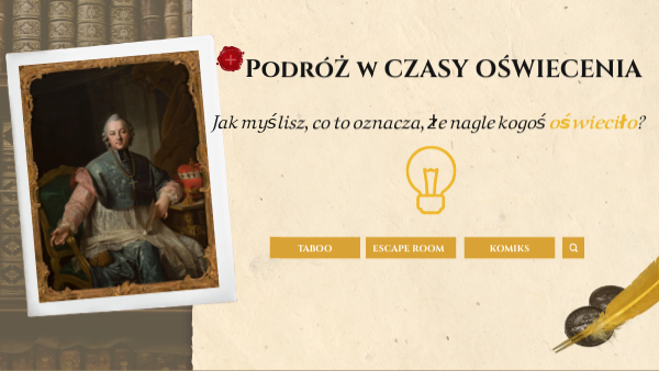 Podróż w czasach oświecenia