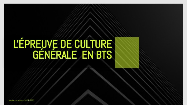 Méthodologie épreuve culture générale partie 1 synthèse