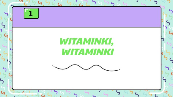 I.40. Witaminki, witaminki EO 3