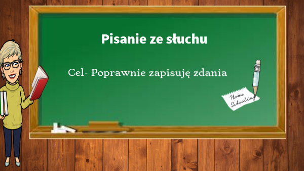 Pisanie ze słuchu