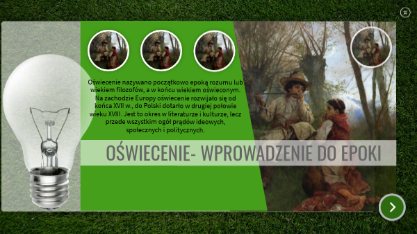 OŚWIECENIE- WPROWADZENIE DO EPOKI