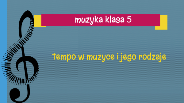 Tempo w muzyce i jego rodzaje.