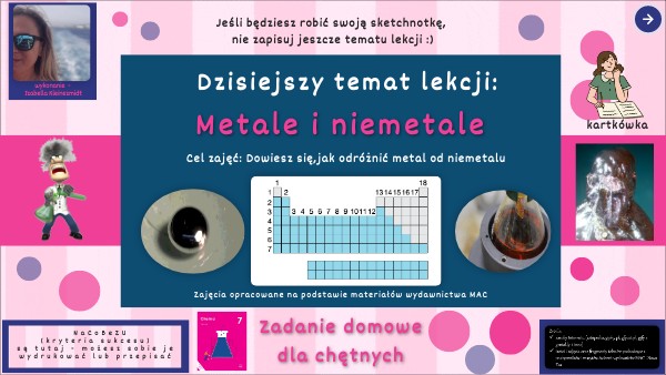 L. M. 11. Metale i niemetale
