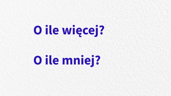 Porównywanie różnicowe