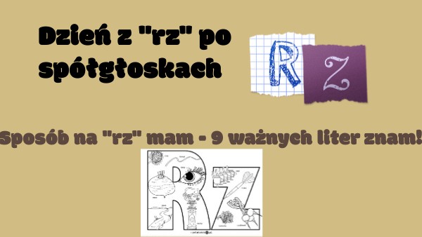 rz po spółgłoskach