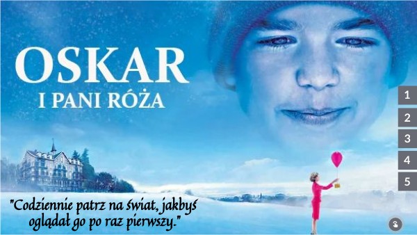 Oskar i pani Róża by Dorota G. on Genially