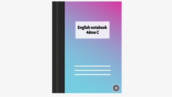 My English Notebook Underground Page De Garde E Cahier d'anglais 4C