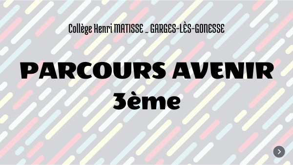 PARCOURS AVENIR 3ème