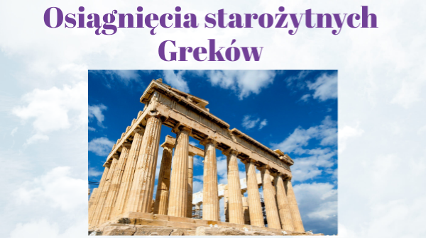 Osiągnięcia Greków