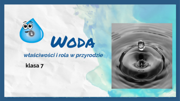 Woda - chemia klasa 7