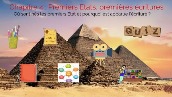 6e. Chapitre 4. Premiers états, premières écritures