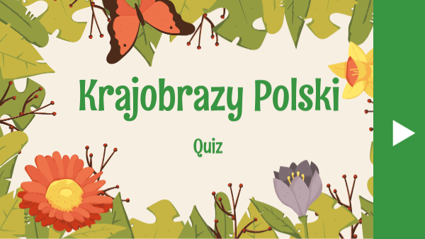Test Geografia Klasa 5 Krajobrazy Polski Krajobrazy Polski - Quiz