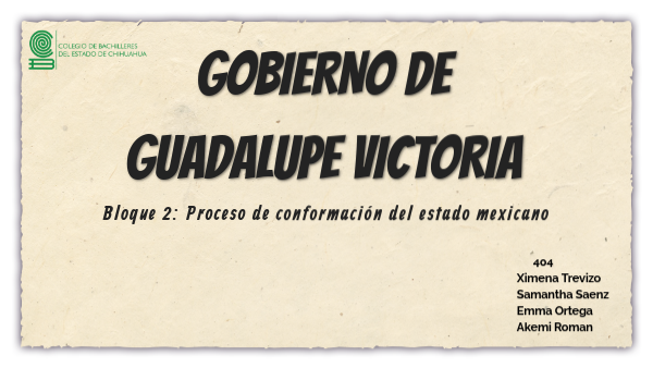 GUADALUPE VICTORIA
