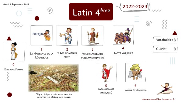 Progression annuelle latin 4ème 2020-2021