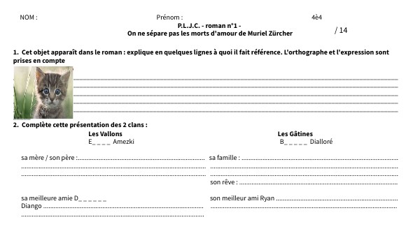 on ne sépare pas les morts d'amour D.S.2