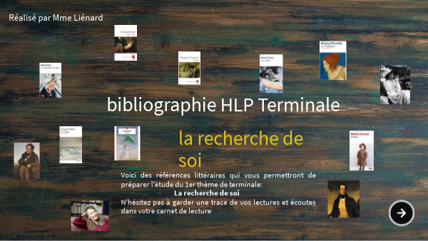 bibliographie HLP terminale