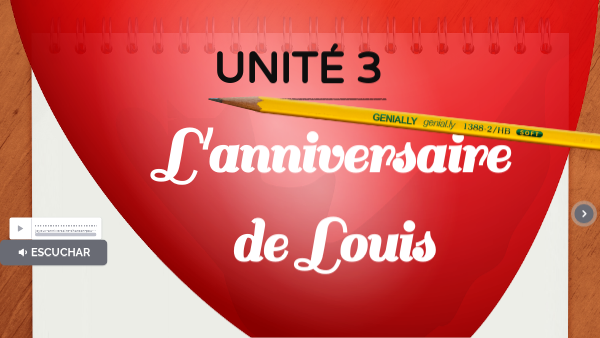 L Anniversaire De Louis 3º By Martaruca On Genially