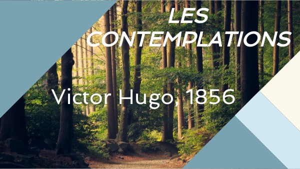 Les Contemplations Hugo