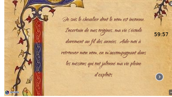 Le chevalier sans nom