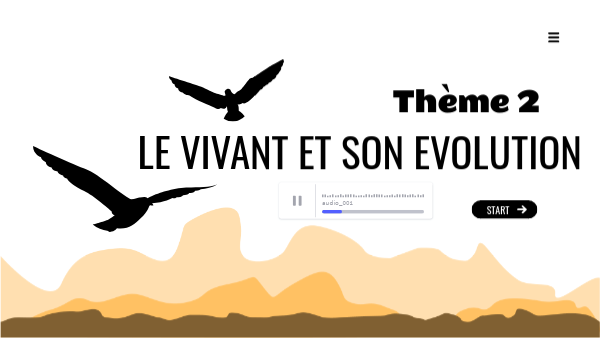 Evolution du vivant 3eme PM