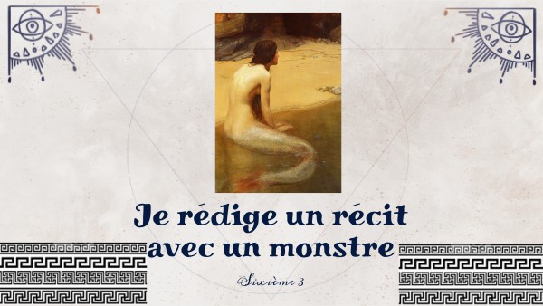 Récit avec un monstre 6ème