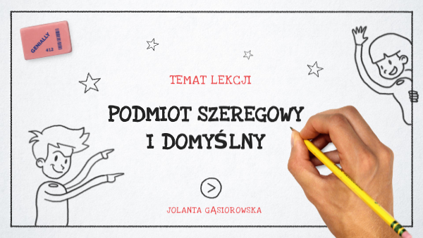 Podmiot szeregowy i domyślny