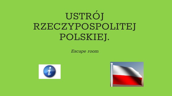 Ustrój Rzeczypospolitej Polskiej
