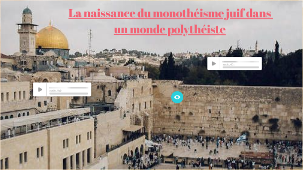6ème: Monothéisme Juif