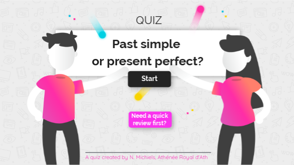 Tense Review 3 Past Simple Vs Present Perfect By N Michiels On Genially