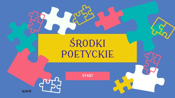 Treny środki poetyckie by Bea W