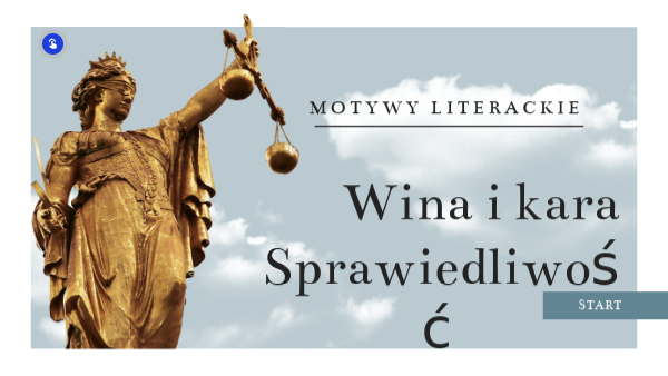 Motywy literackie- Wina i kara