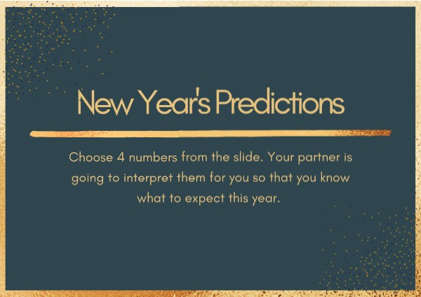 New Year's Predictions