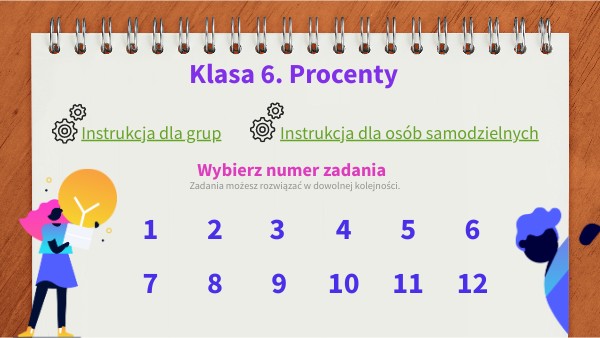 Gwo Sprawdzian Matematyki Klasa 6 Procenty - Klasa 6. Procenty