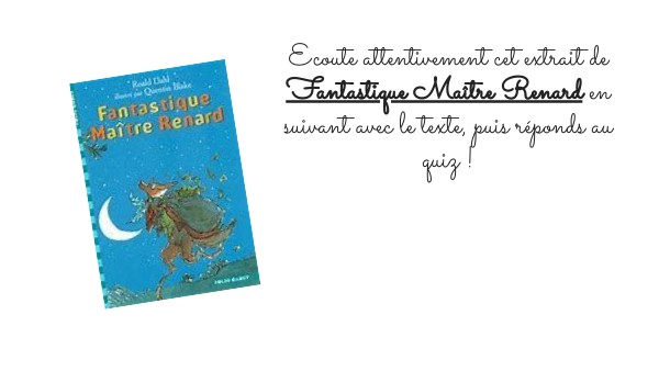 Fantastique Maître Renard