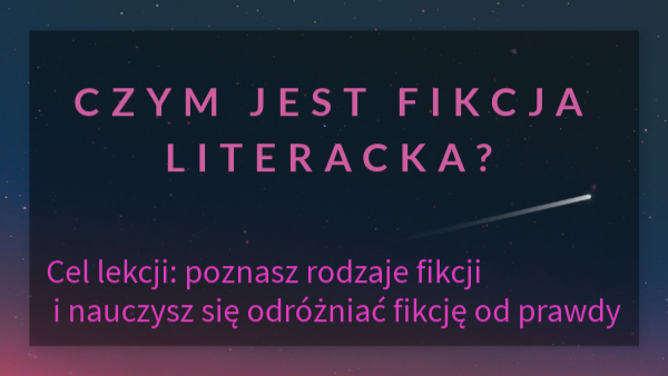 FIKCJA LITERACKA