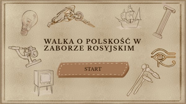 Walka O Polskosc W Zaborze Rosyjskim Prezentacja - Walka o polskość w zaborze rosyjskim
