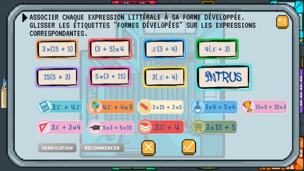 Jeu de déduction Salon