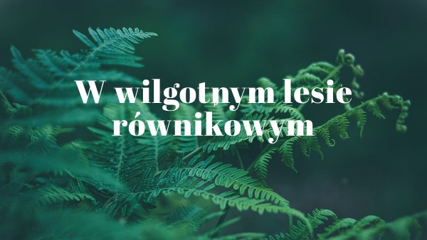 Las równikowy