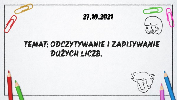Odczytywanie dużych liczb